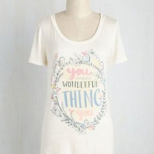 My Compliments to the Deft Top. ModCloth XS